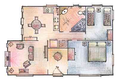 Adelaide Hills Country Cottages - Gum Tree Cottage - Accommodation QLD 5