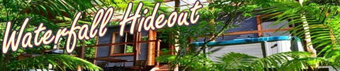 A Waterfall Hideout-Rainforest Cabin For Couples - Accommodation QLD 3