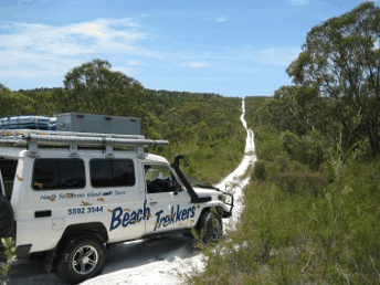 Beach trekkers North Stradbroke Island - Accommodation QLD