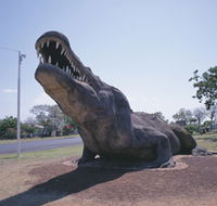 Crocodile Statue - Accommodation QLD