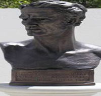 Adam Lindsay Gordon Bronze Bust - Accommodation QLD