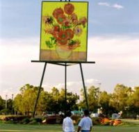 Van Gogh Sunflower Painting - Accommodation QLD