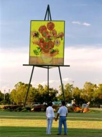 Van Gogh Sunflower Painting - Accommodation QLD 0