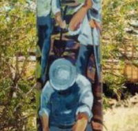 Capella Light Pole Murals - Accommodation QLD