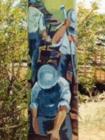 Capella Light Pole Murals - Accommodation QLD 0