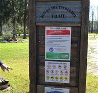 Dog on the Tucker Box Recreational Trail - Accommodation QLD
