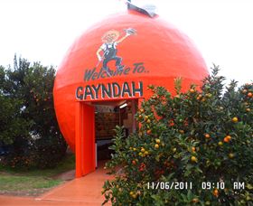Gayndahs Big Orange - Accommodation QLD 0