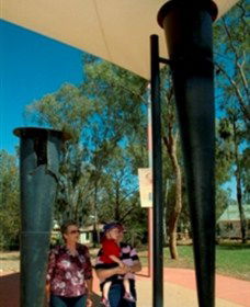Charleville - Steiger Vortex Rainmaking Guns - Accommodation QLD 1