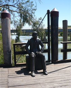 Captain John Egge Statue - Accommodation QLD 0
