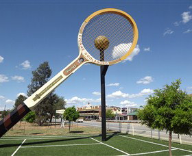 Barellans Big Tennis Racquet - Accommodation QLD 0