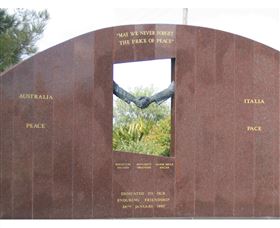 Cowra Italy Friendship Monument - Accommodation QLD 0