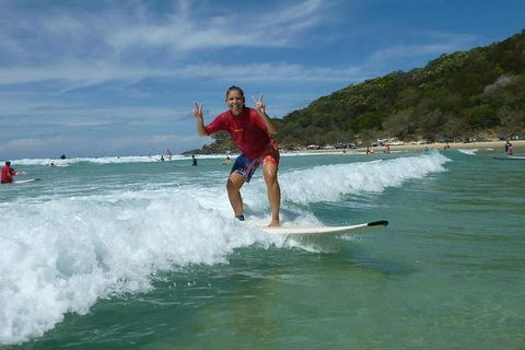 Rainbow Beach Surf School: 2 Hour Main Beach Surf Lesson - Accommodation QLD 0