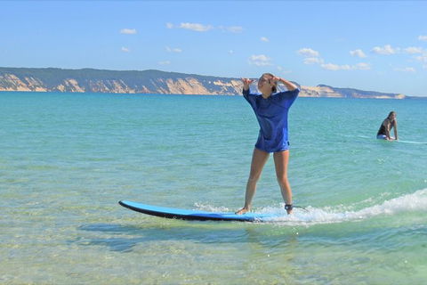 Rainbow Beach Surf School: 2 Hour Main Beach Surf Lesson - Accommodation QLD 8