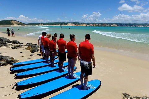 Rainbow Beach Surf School: 2 Hour Main Beach Surf Lesson - Accommodation QLD 7