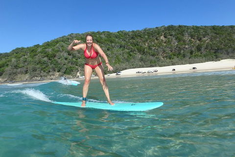 Rainbow Beach Surf Lesson Australia\'s Longest Wave 4X4 Adventure - Accommodation QLD 8