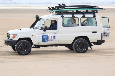 Rainbow Beach Surf Lesson Australia\'s Longest Wave 4X4 Adventure - Accommodation QLD 7
