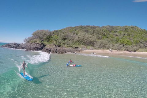 Rainbow Beach Surf Lesson Australia\'s Longest Wave 4X4 Adventure - Accommodation QLD 10