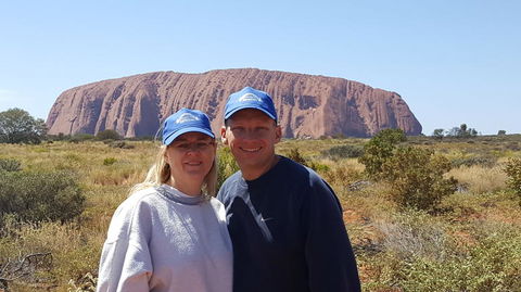 Full Uluru Base Walk At Sunrise Including Breakfast - Accommodation QLD 4