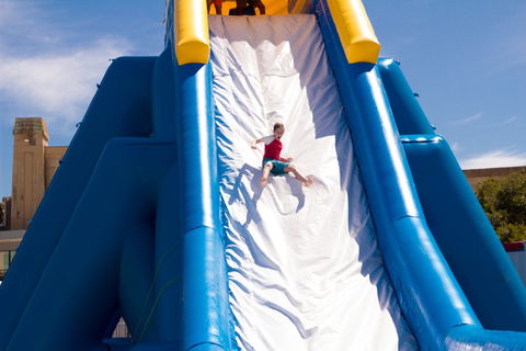 Waterworld Central - Mobile Inflatable Waterpark - Accommodation QLD 1