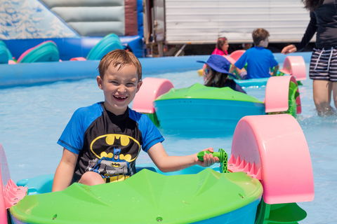 Waterworld Central - Mobile Inflatable Waterpark - Accommodation QLD 2