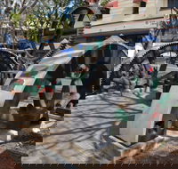 Ellena Street Pavement Art and Sculpture - Accommodation QLD