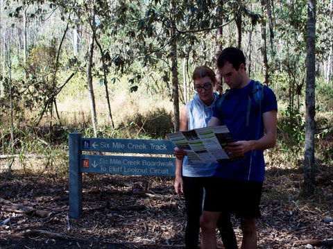 Six Mile Creek, Bluff Lookout And Little White Rock Trails - Accommodation QLD 1