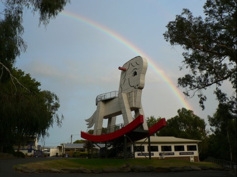 The Big Rocking Horse And The Toy Factory - Accommodation QLD 0