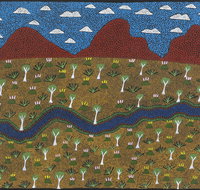 Art Exhibition - Artists of Ampilatwatja - Accommodation QLD
