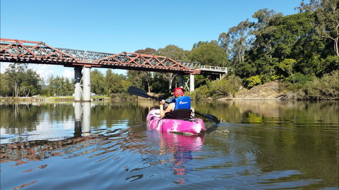 Canoeing At Clarence Town - Accommodation QLD 0