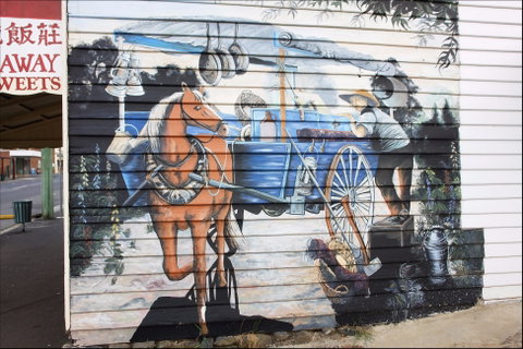 Sheffield: Town Of Murals - Accommodation QLD 0