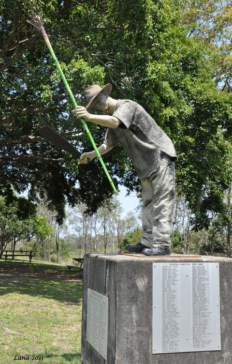 Cane Cutter Memorial - Accommodation QLD 0