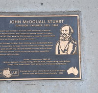 John McDouall Stuart 150th Anniversary - Accommodation QLD