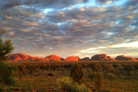 5-Hour Kata Tjuta Sunrise Tour From Ayers Rock With Breakfast - Accommodation QLD 0