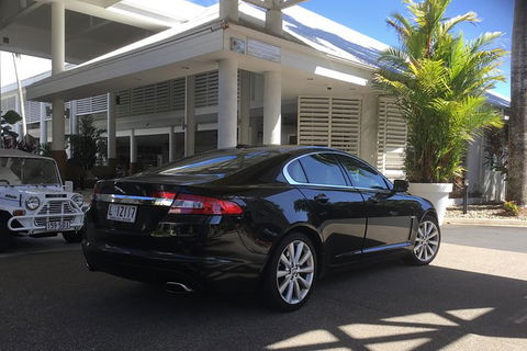 Jaguar Limousine Transfer Cairns Airport To City Or Return - Accommodation QLD 4