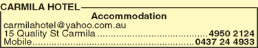 Carmila Hotel - Accommodation QLD 5