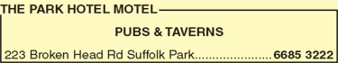 The Park Hotel Motel - Accommodation QLD 10