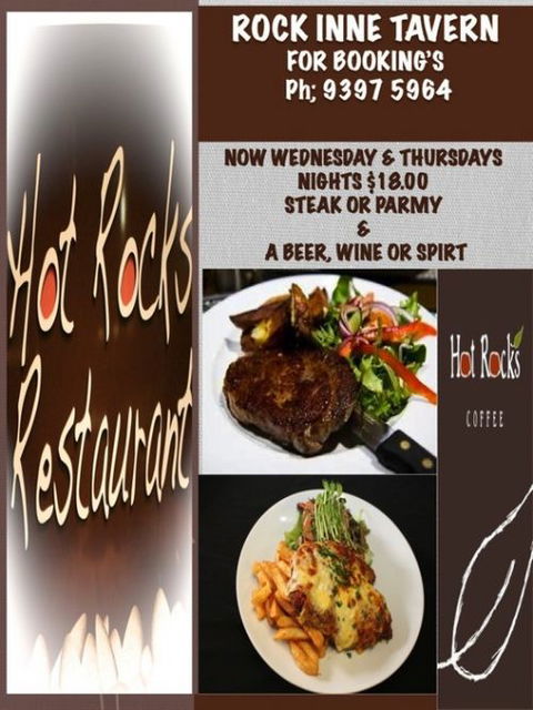 Rock Inne Tavern & Hot Rocks Restaurant - Accommodation QLD 1