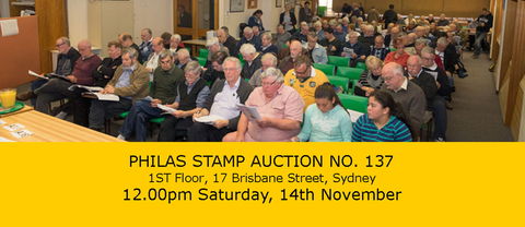 PHILAS Stamp Auction No. 137 - Accommodation QLD 1