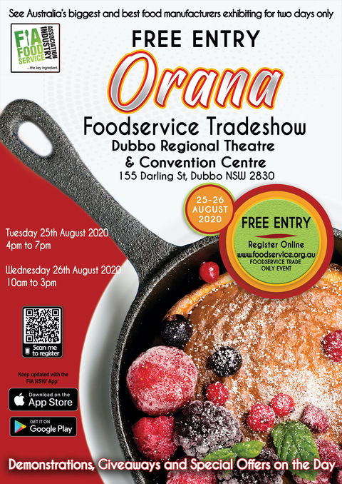 Orana Foodservice Tradeshow - Accommodation QLD 0