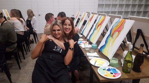 Paint And Sip Experience - Accommodation QLD 0