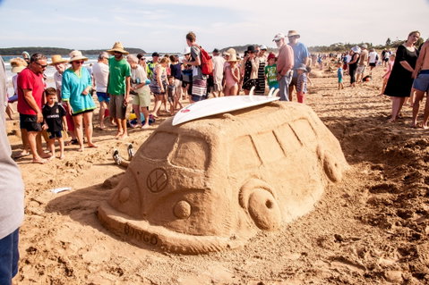 Broulee New Year's Eve Sandcastles And Sculptures - Accommodation QLD 2