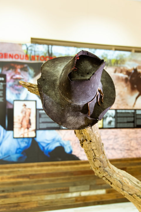 Indigenous Stock Workers Display - Accommodation QLD 2