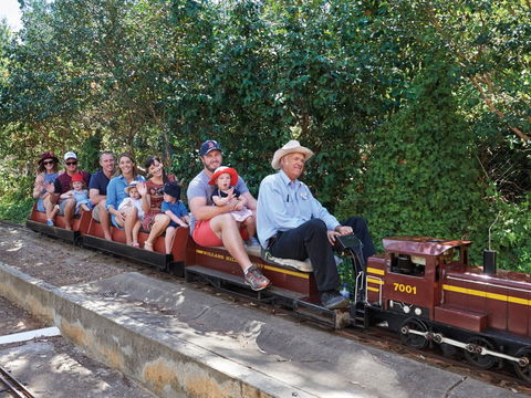 Twilight Run  | Willans Hill Miniature Railway - Accommodation QLD 0