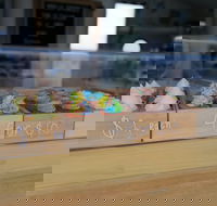 Vanilla Sprinkles Cupcakes  Coffee - Accommodation QLD