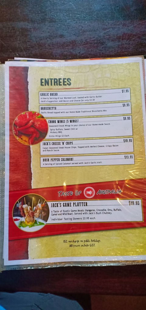 Outback Jacks Bar & Grill Northbridge - Accommodation QLD 6