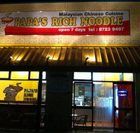 Papa's Rich Noodles - Accommodation QLD