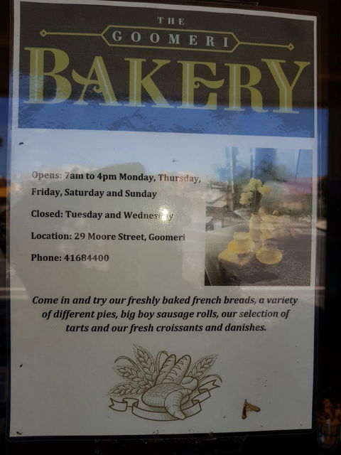 The Goomeri Bakery - Accommodation QLD 4