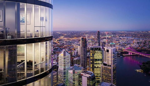 Arise Brisbane Skytower - Accommodation QLD 1