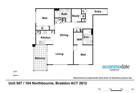 IQ Smart Apartments 704 Braddon ACT - Accommodation QLD 5