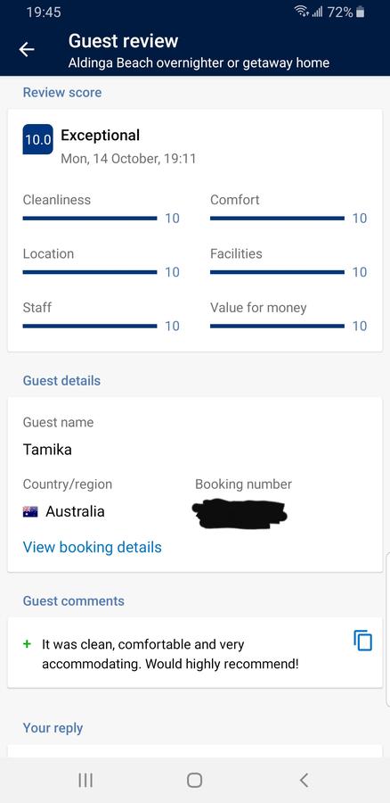 Aldinga Beach Overnighter Or Getaway Home - Accommodation QLD 4